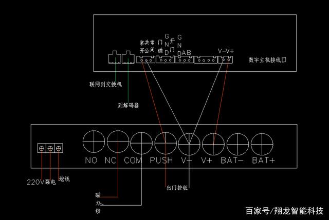 安卓版接线说明安卓接口正负极接线图