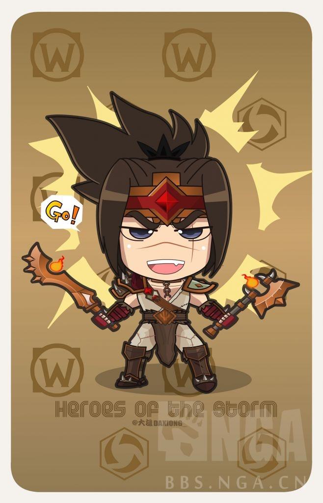 包含以前手机Q版魔兽部落游戏的词条