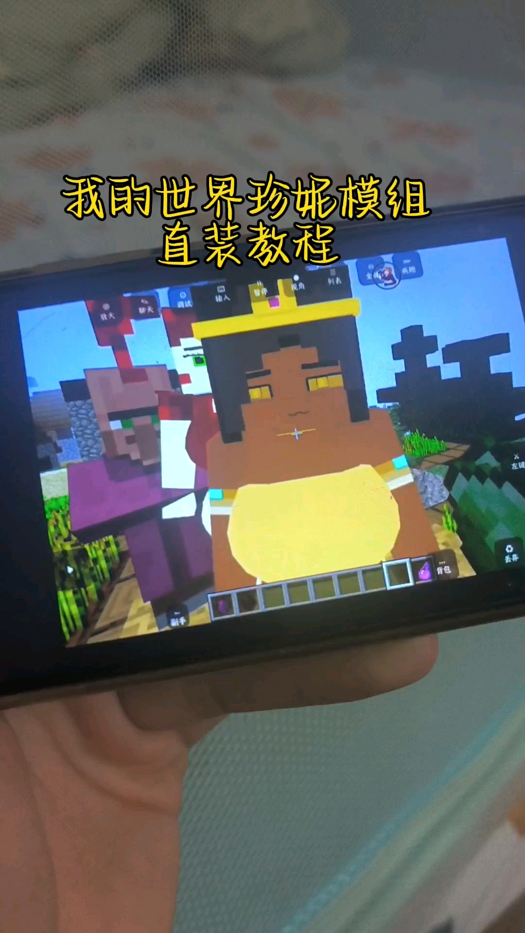 手机版我的世界怎么加mod网易我的世界手机版服务器加mod